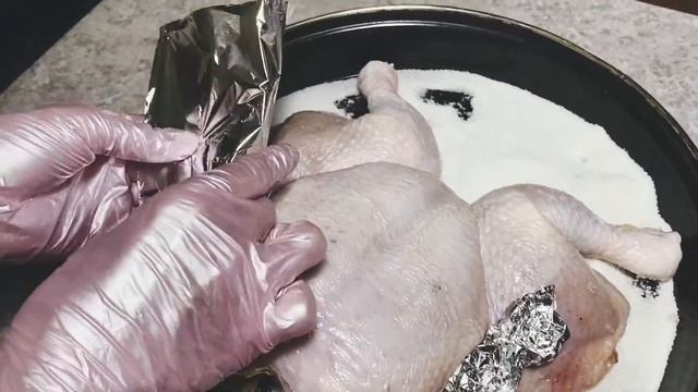 Как приготовить Курочку на солянои подушке быстро