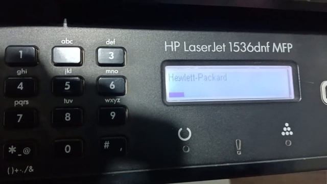 Hp laserjet 1536dnf MFP Language change settings hp1536 language settings