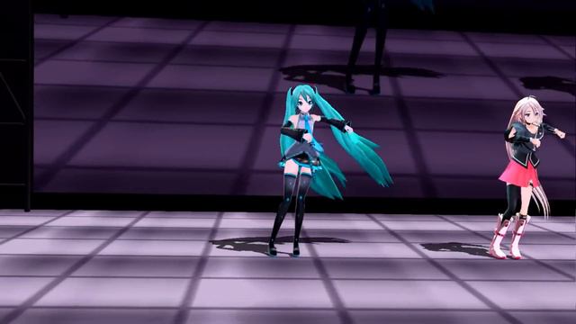 [MMD] Bad Apple Miku and IA