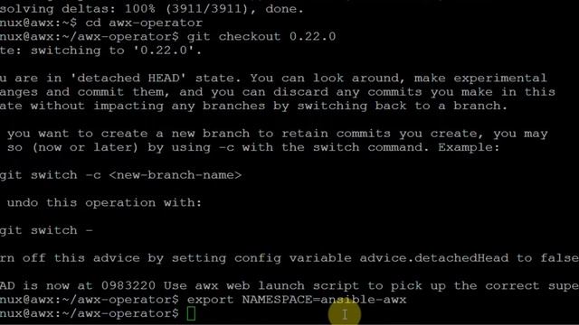 Install Ansible AWX on MicroK8s