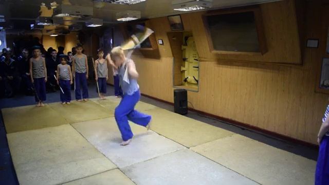 Гвардейский ордена П.С. Нахимова ракетный крейсер "МОСКВА". Видео 6