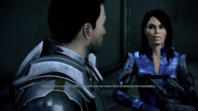 Falere confronts Shepard over death of Samara