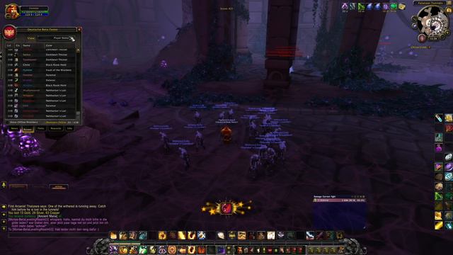 WoW  Legion Beta: Full Withered Training - Score 628