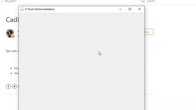 Installing CADimage tools