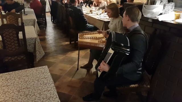 И. С. Бах - Шутка - Баян и цимбалы