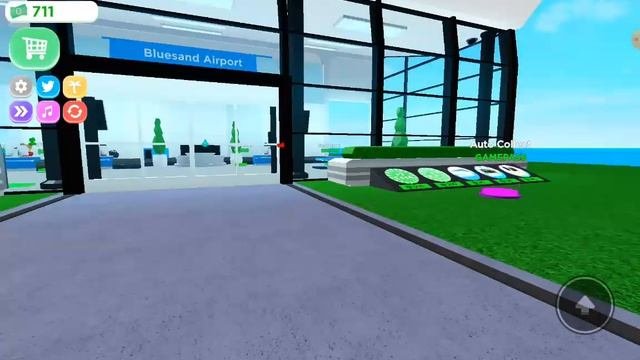 играю Roblox названия игры Airport Tycoon