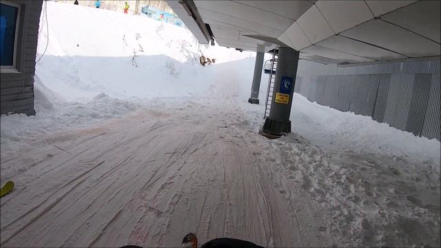 Горнолыжный Комплекс Курорт Домбай в Феврале 2023 | Обзор Трассы Склоны Кресельный Подъемник