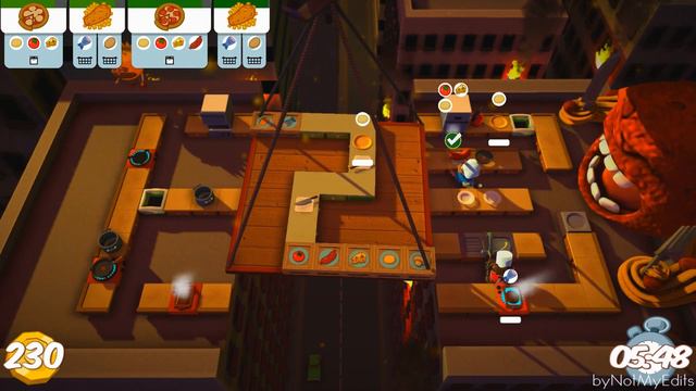 Overcooked • My Platinum Trophy (100% trophy completion)