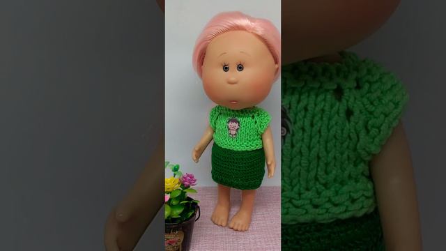 Наряды для мини булочки Мии (23 см) по моим описаниям. МК опубликованы для донов группы ВК