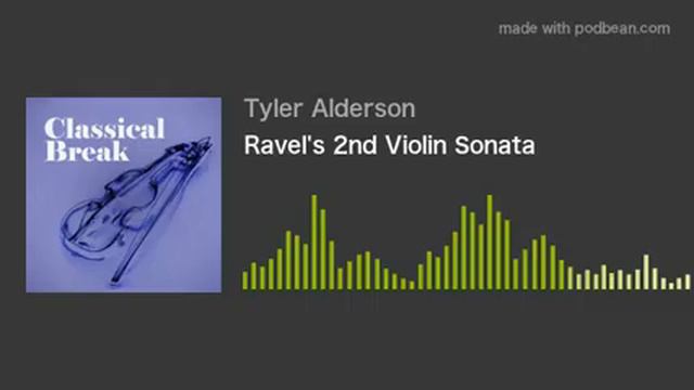 Ravel's 2nd Violin Sonata