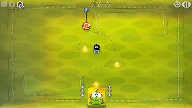 Cut the Rope - Тканевая коробка уровень 9