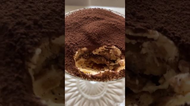 Tiramisu cookie dessert - Тирамису из печенья Савоярди Десерт