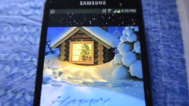 Happy Holidays 2016 (Christmas and New Year 2017) Live Wallpaper App