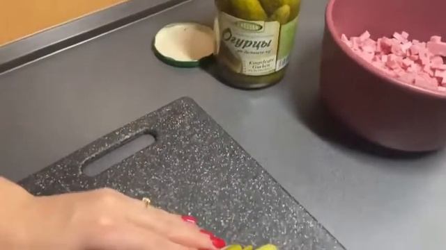 Оливье по собственному рецепту!