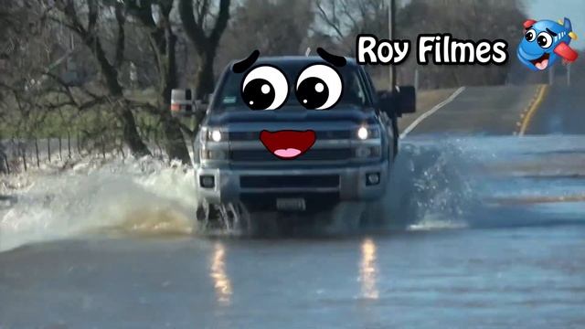 Doodles trucks 3. The trucks are singing. Roadway doodle.