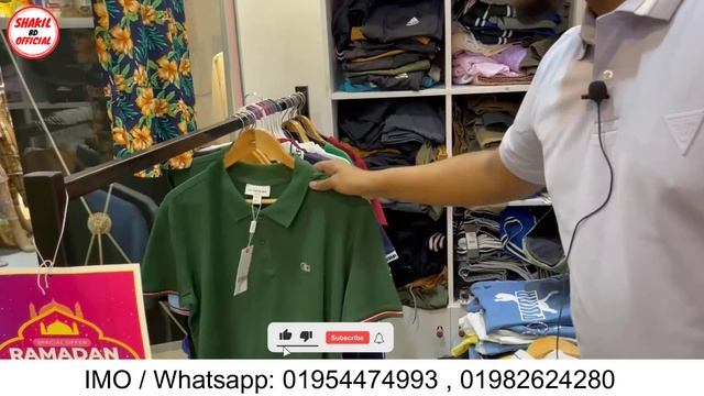 অরিজিনাল বিদেশী বড় বড় ব্রান্ডের প্যান্ট,শার্ট,টি শার্ট | Branded mens shirt,pant,t-shirt collection