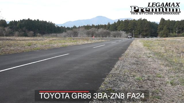 TOYOTA GR86 3BA-ZN8 FA24 HKS LEGAMAX Premium
