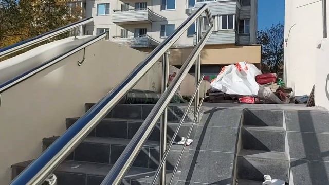 Перила из нержавеющей стали
