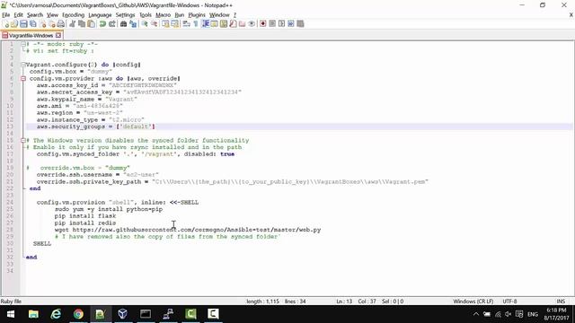 Use Vagrant to deploy to AWS EC2