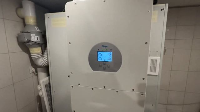 Монтаж v7 инвертора Deye SUN-12K-SG04LP3-EU. Режим от генератора.