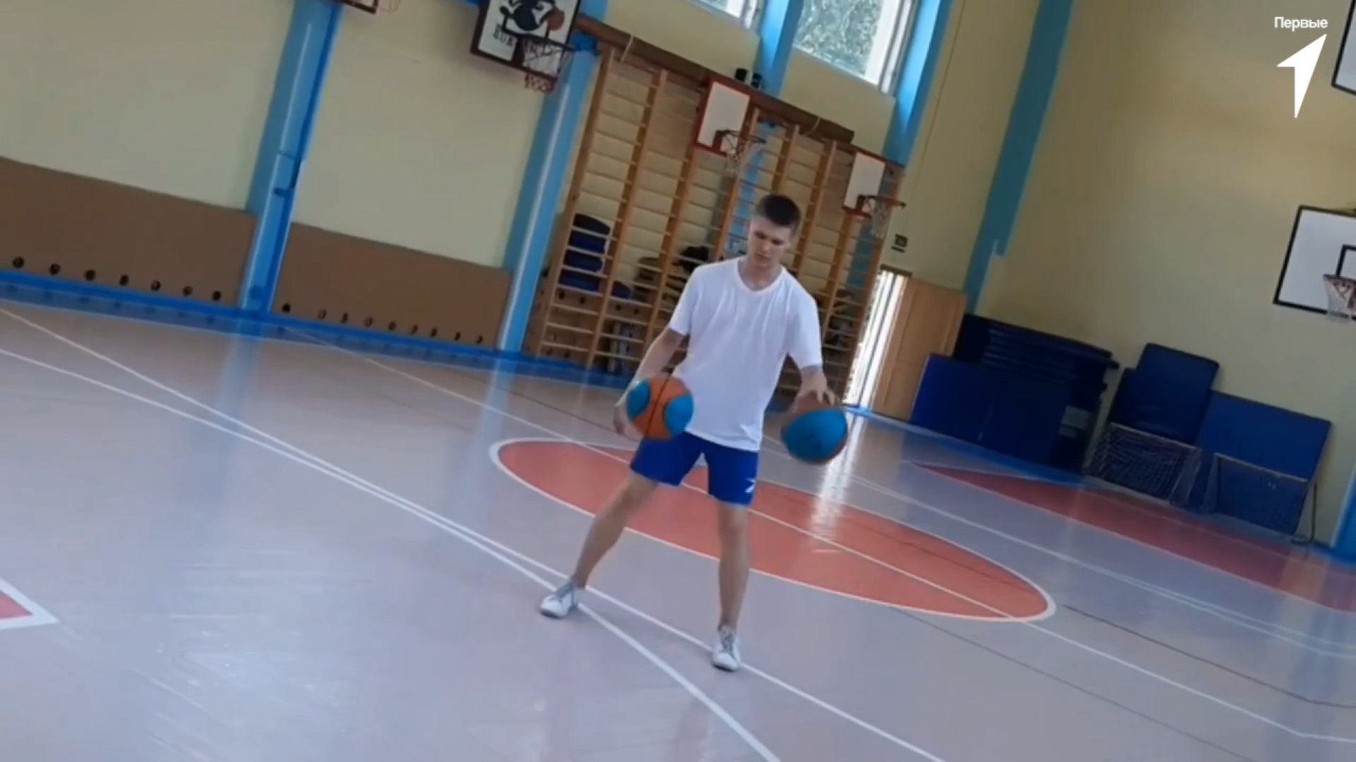 Глеб из Санкт-Петербурга принял Баскетбольный вызов Движения Первых