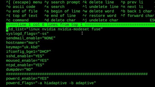 FreeBSD 12 & Nvidia - Installing the 'Recommended Way'....