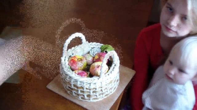3D ТОРТ _Корзинка с яблоками_. Cake _Basket with apples_..mp4