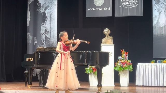 Lin Tokura (age11): Concert of the Winners in Kocian Violin Competition 2023
