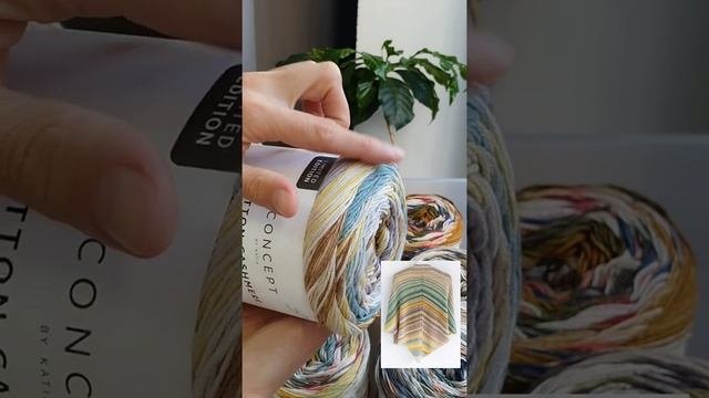 обзор пряжи Katia Cotton-Cashmere Degrade ?