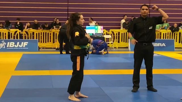 Danielle Kelly DQ in the IBJJF finals