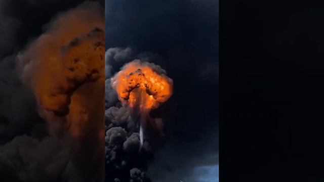 🔥 Мощный взрыв и пожар произошел на нефтеперерабатывающем заводе Тайваня.
