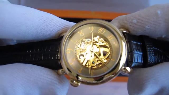 Обзор женских наручных часов Stuhrling Lifestyle Wall Street Skeleton Automatic 108.123527