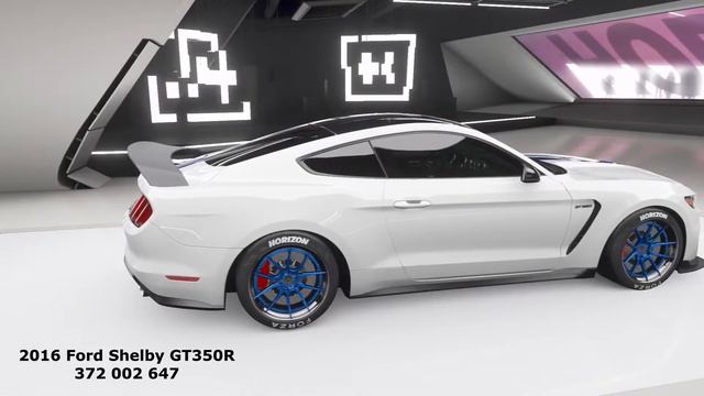 Forza Horizon 4 - Livery Showcase - 2016 Ford Shelby GT350R (Share code included)