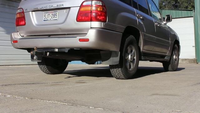 EMSPowered Exhaust for LX470 and Land Cruiser - Rear 12ft distance