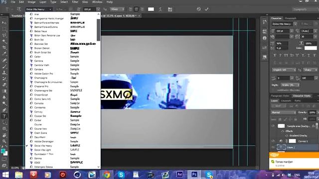 Glitch/Trippy effect.photoshop tutorial | By Sxmo