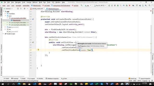 #23 how to create custom alert dialog box in android example || android app development tutorial