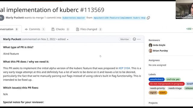 Kubernetes SIG CLI 20230222