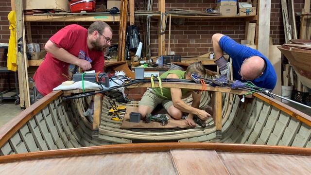 Steam Bending All New Ribs For The Lyman