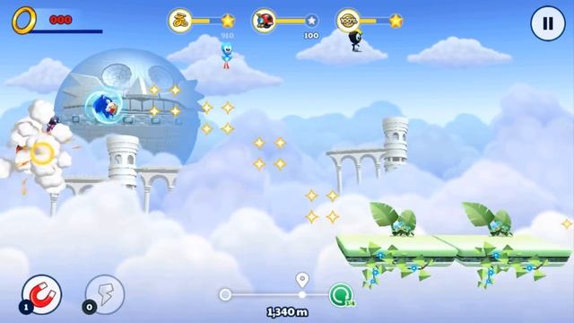 Sonic Runners Adventure Episode #04 [Android] 100% Playthrough - Sky Sanctuary | Finale