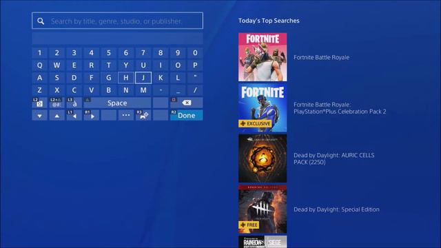 PS4 6.00 - New PS Store Search Tool Feature