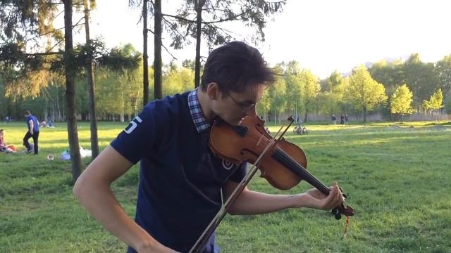 Дмитрий Волков играет Стинга "Shape of my heart"
