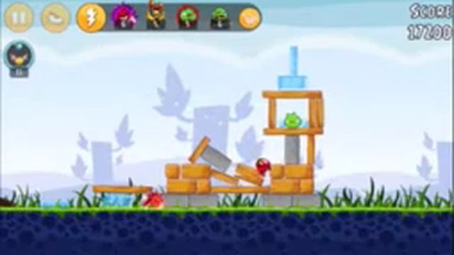 Angry Birds Classic Poached Eggs Level 9