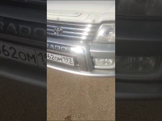 Скрытая установка лебедки на Прадо 90-95 от #4x4 #Ангелбездорожья