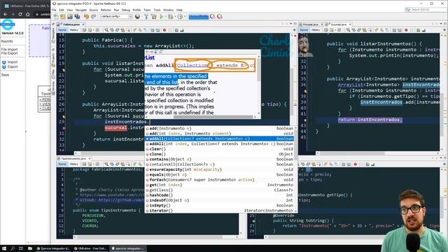 EJERCICIO de ARRAYLIST en Java ☕ 03: Fábrica de instrumentos ?RESUELTO Paso a Paso ✅