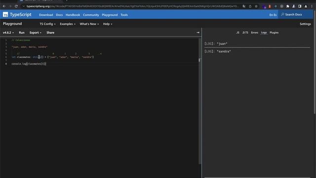 Curso de #TypeScript -Colecciones (Arrays & Tuplas)