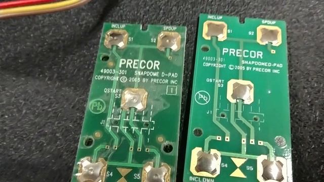 Precor Elliptical Buttons Not Working, D-Pad Snap Dome PCA Repair