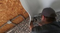 Как установить натяжной потолок на мансарде бесщелевым способом с ломаной крышей