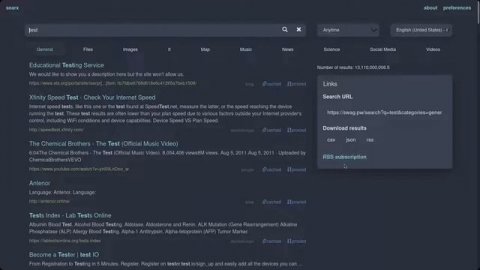 Neumorphic Searx Userstyle