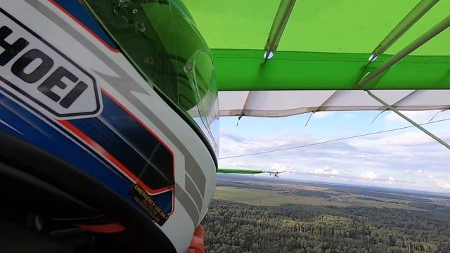 Парный полет Е12НК через Щелково и Клязино