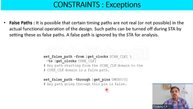 The Significance Of Quality Timing Constraints For ASIC Designs